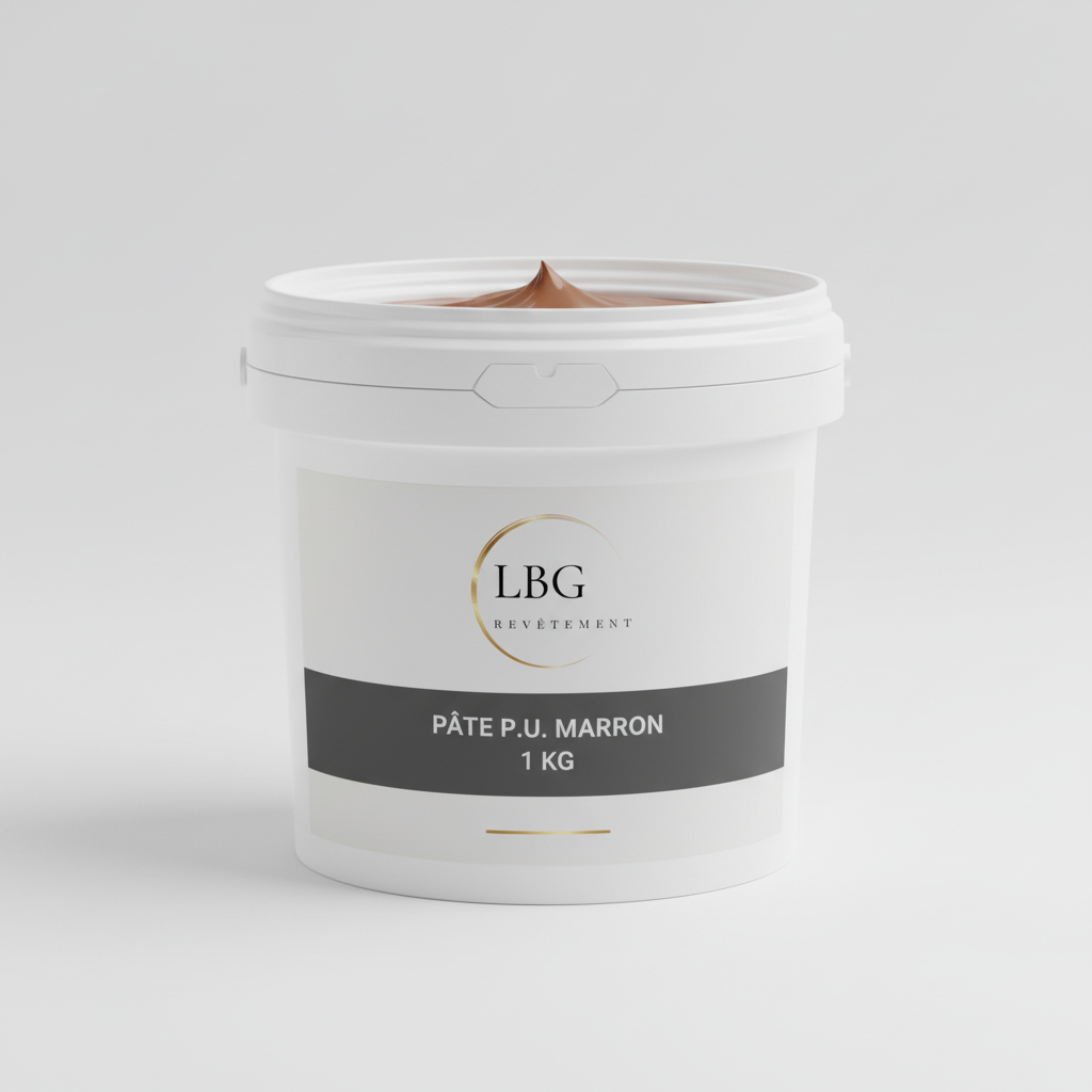 Pâte P.U. marron 1 kg – Pâte polyuréthane de réparation & modelage