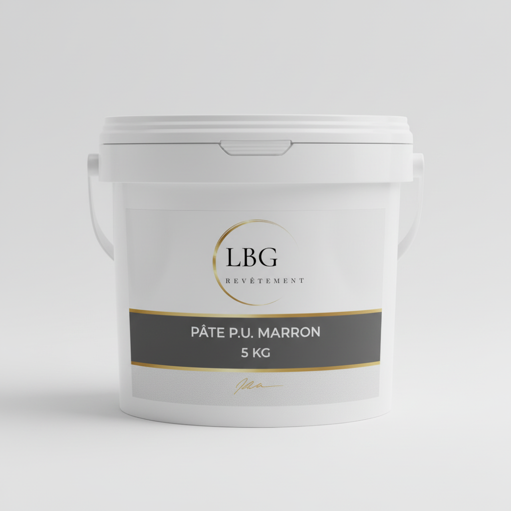 Pâte PU marron 5 kg – Pâte polyuréthane de réparation et modelage lbgrevetement