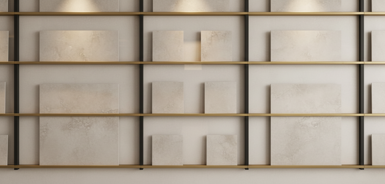 Carrelage sol et mur aspect pierre Argillae Neve mat 60x120 cm