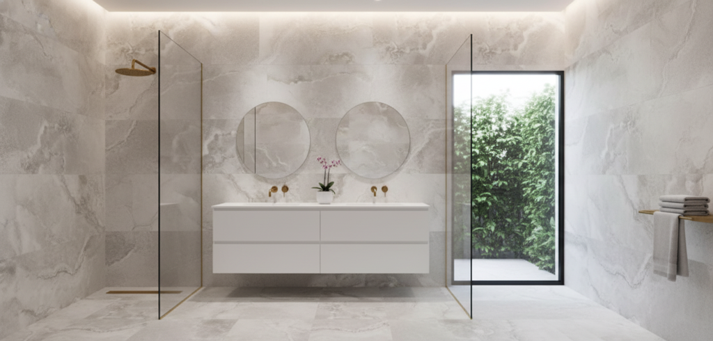 Carrelage Sol & Mur – Cross White Mat – 60 × 120 cm