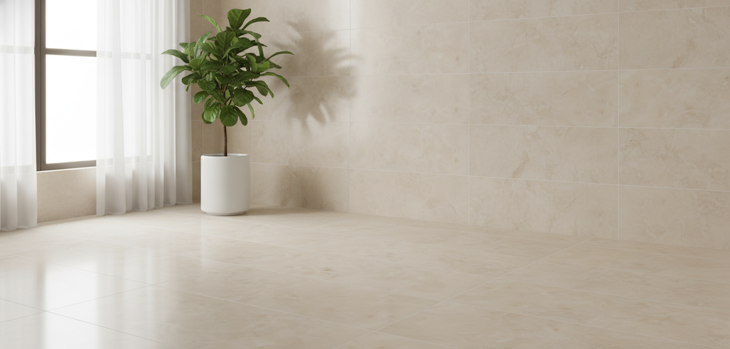 Carrelage aspect marbre Orion Marfil mat 60x120 cm