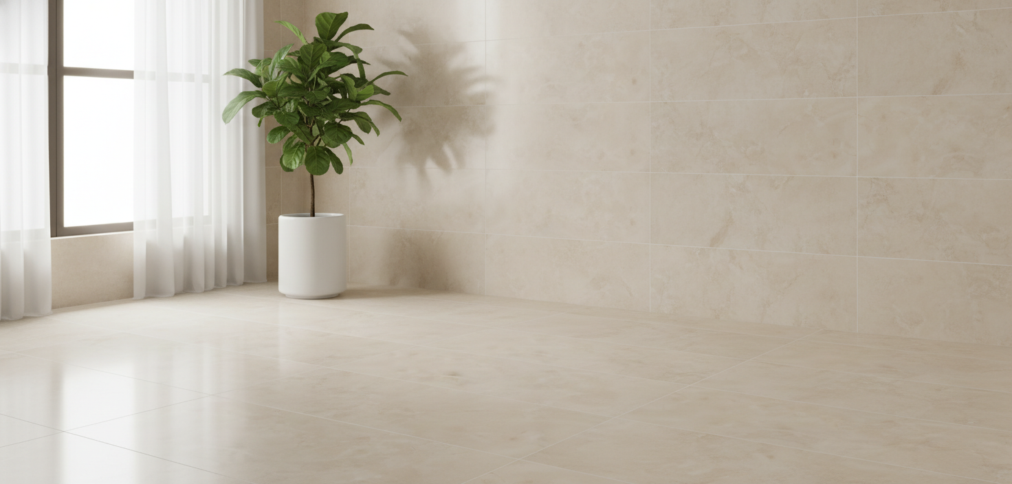 Carrelage aspect marbre Orion Marfil mat 60x120 cm