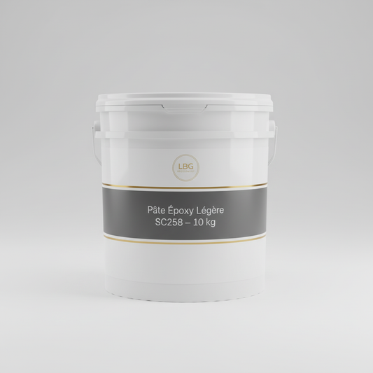 Pâte Époxy Légère SC258 (10 kg) — Mastic Bi-Composant Professionnel lbgrevetement