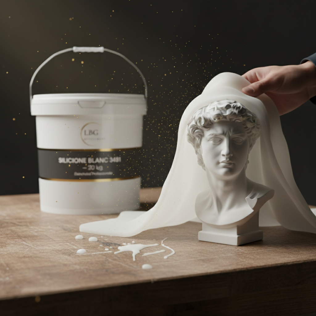 Silicone Blanc 3481 (20 kg) — Étanchéité Professionnelle Haute Résistance lbgrevetement