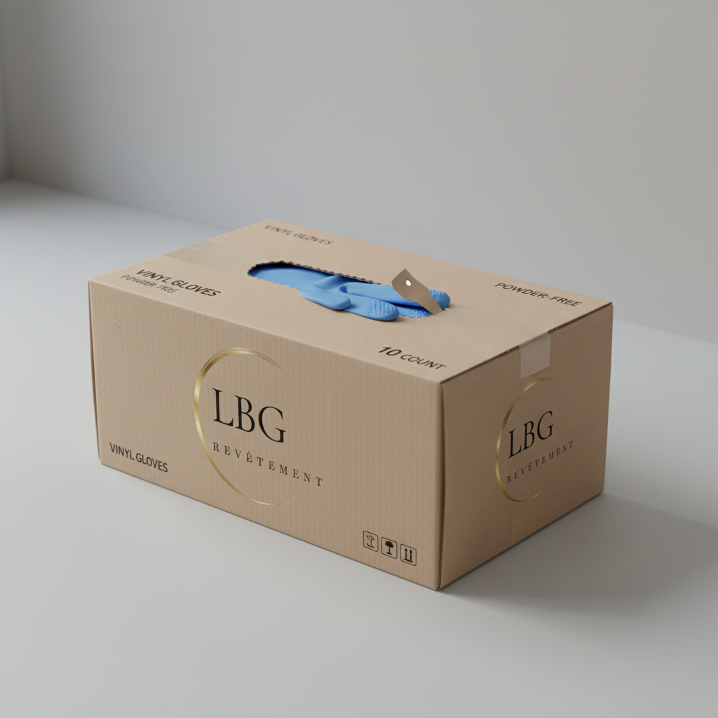 Boîte de 10 Gants Vinyle - Protection Légère et Pratique lbgrevetement