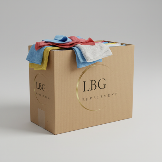 Carton de Chiffons - Nettoyage Durable et Polyvalent lbgrevetement