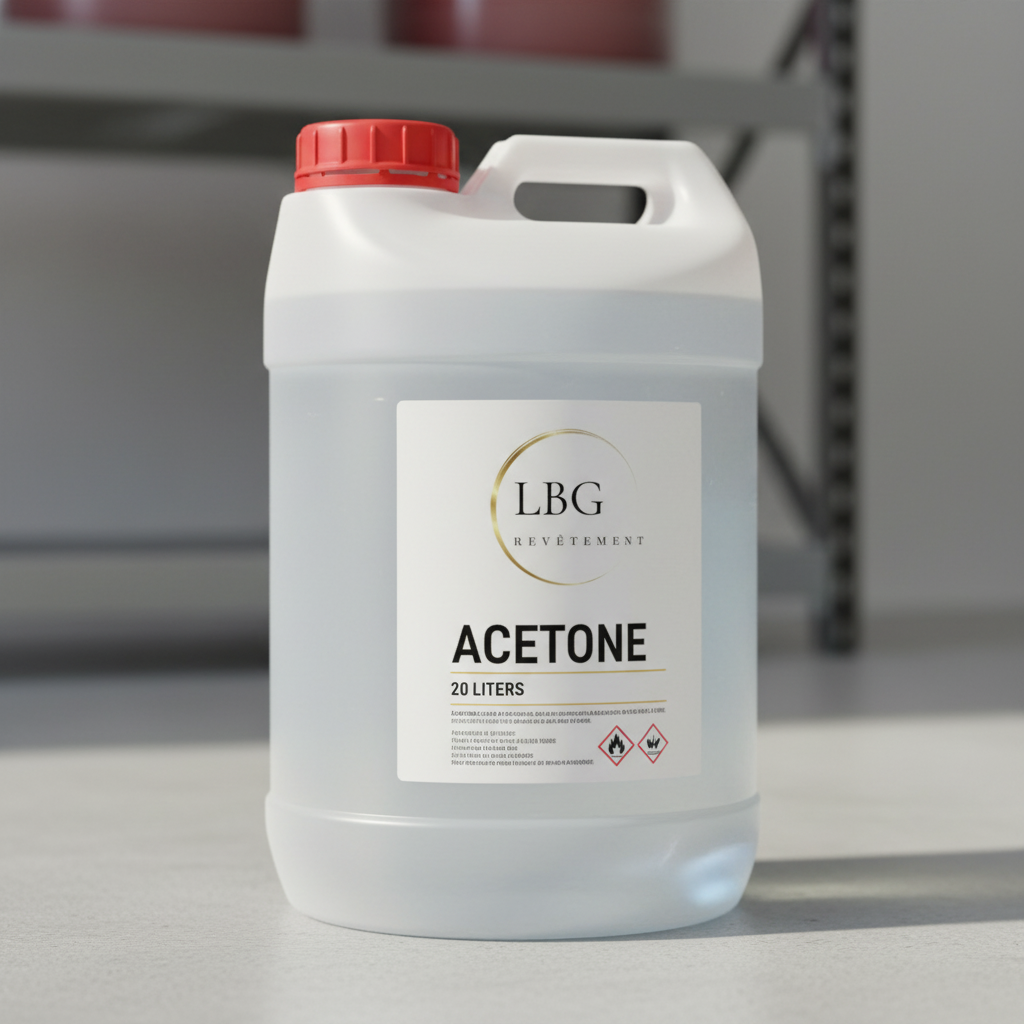 Acétone (20 L) - Solvant Industriel Haute Capacité lbgrevetement