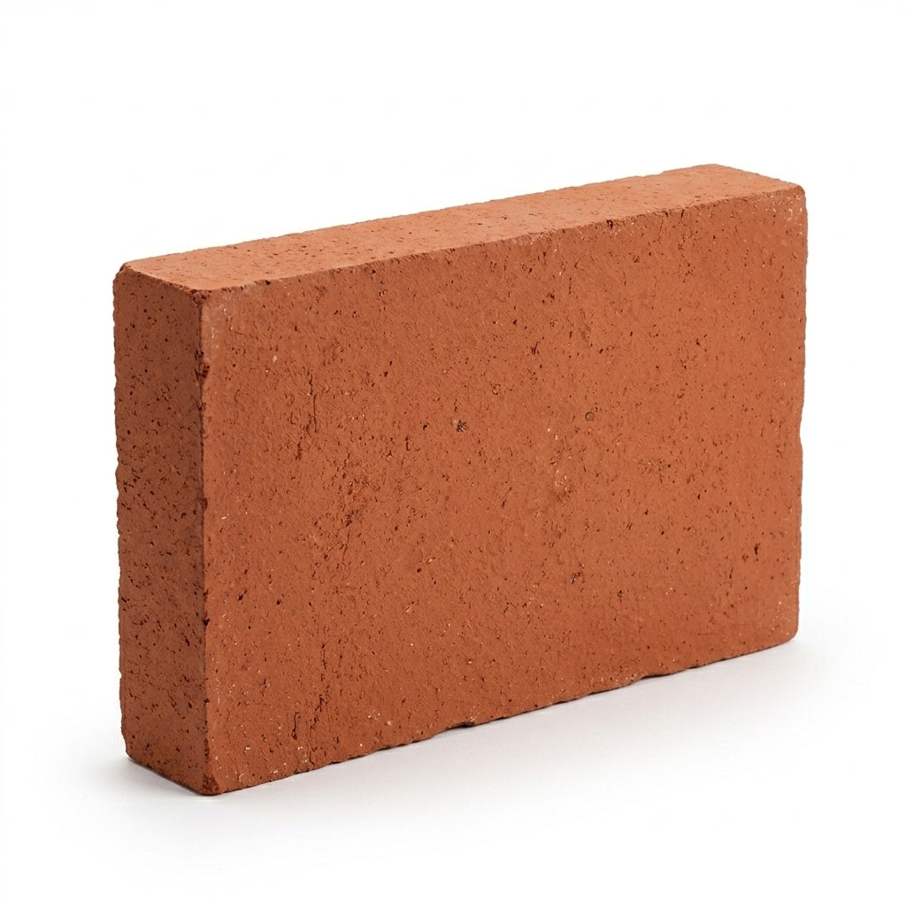 Brique Réfractaire Rouge 30 x 20 x 5 cm - Résistance aux Hautes Températures lbgrevetement